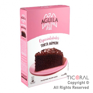 TORTA HUMEDA AGUILA SABOR CHOCOLATE X 450GR X 1